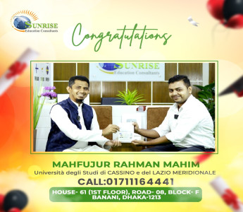 Sunrise Education Consultancy visa success review by Mahfujur Rahman Mahim